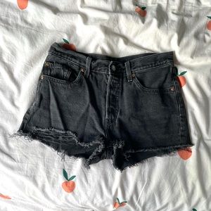 Levi’s High Waisted Jean Shorts